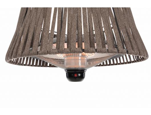 Šildytuvas SUNRED Heater ARTIX M-HO BROWN, Corda Bright Hanging Infrared, 1800 W, Brown, IP24