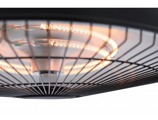 Šildytuvas SUNRED Heater RSH17, Retro Bright Hanging Infrared, 2100 W, Black, IP54