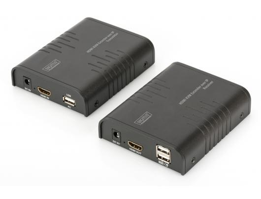 Digitus HDMI KVM Extender over IP, Set DS-55202