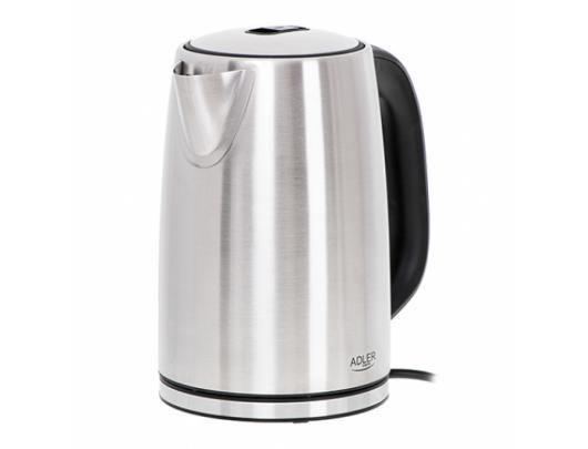 Virdulys Adler Kettle AD 1340	 Electric, 2200 W, 1.7 L, Stainless steel, 360° rotational base, Inox