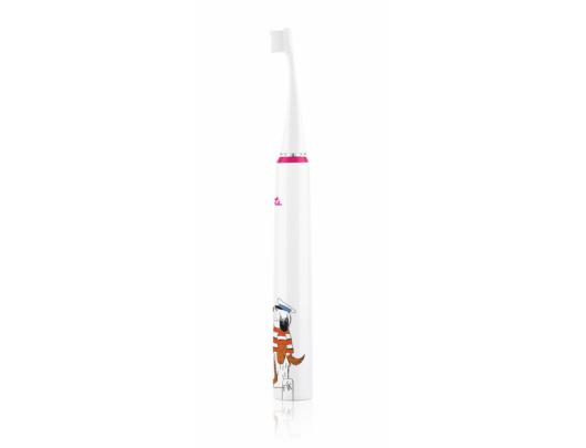 Dantų šepetėlis ETA Sonetic Kids Toothbrush ETA070690010 Rechargeable, skirta kids, Number of teeth brushing modes 4, Pink/White