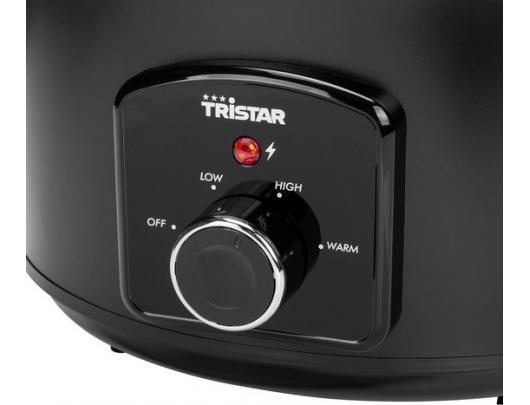 Multifunkcinis puodas Tristar Slowcooker VS-3915 180 W, 3.5 L, Number of programs 3, Black