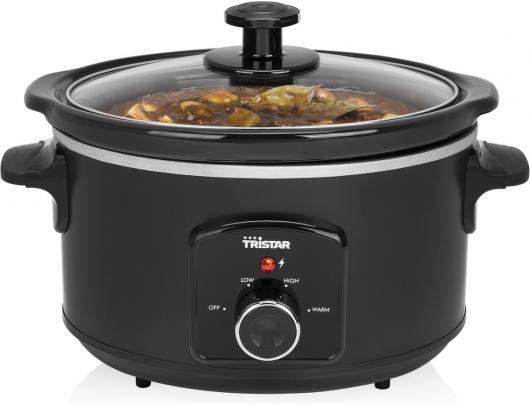 Multifunkcinis puodas Tristar Slowcooker VS-3915 180 W, 3.5 L, Number of programs 3, Black