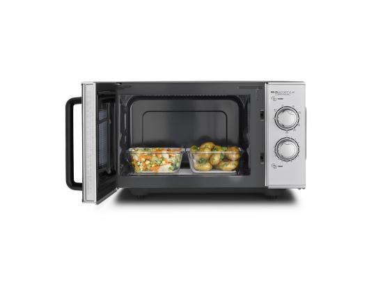 Mikrobangų krosnelė Caso | Ceramic Microwave Oven with Grill | MG 25 Ecostyle | Free standing | 25 L | 900 W | Grill | Silver