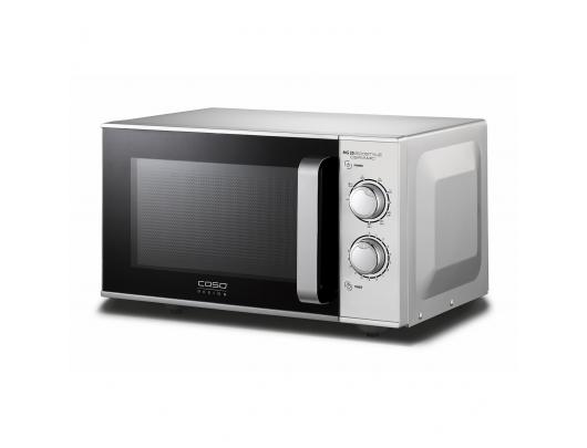 Mikrobangų krosnelė Caso | Ceramic Microwave Oven with Grill | MG 25 Ecostyle | Free standing | 25 L | 900 W | Grill | Silver