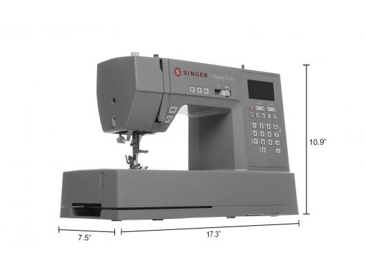 Siuvimo mašina Singer Computerized Sewing Machine HD6800C Heavy Duty Number of stitches 586, Number of buttonholes 9, Grey
