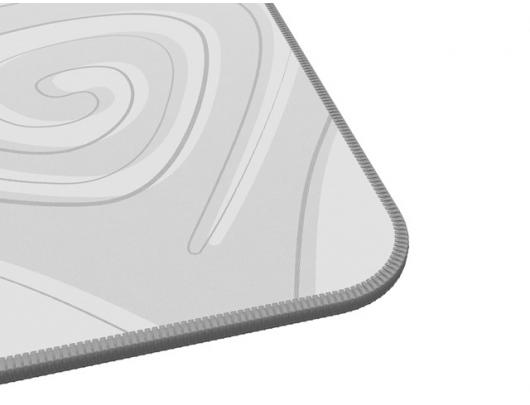 Pelės kilimėlis Genesis Mouse Pad Carbon 400 M Logo 250x350x3 mm, Gray/White