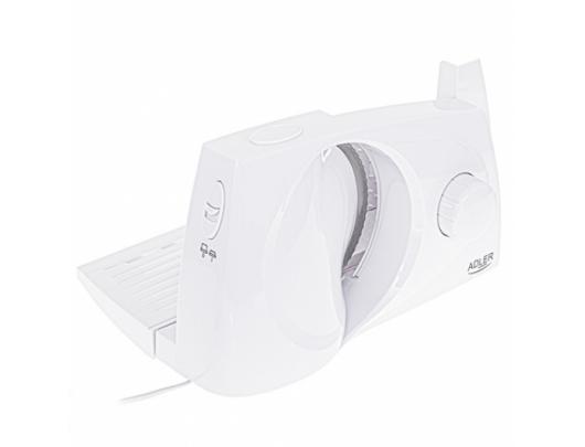 Pjaustyklė Adler Food Slicer AD 4703 White, 150 W