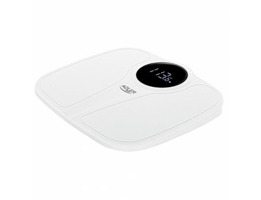 Svarstyklės Adler Bathroom Scale AD 8172w	 Maximum weight (capacity) 180 kg, Accuracy 100 g, Body Mass Index (BMI) measuring, White