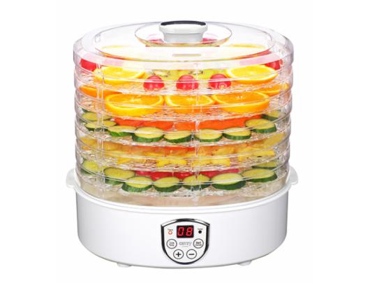 Vaisių džiovyklė Camry Food Dehydrator CR 6659	 Power 240 W, Number of trays 5, Temperature control, Integrated timer, White