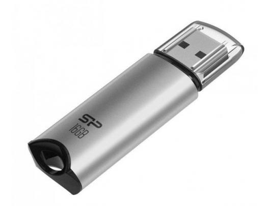 USB raktas Silicon Power USB Flash Drive Marvel Series M02 16 GB, Type-A USB 3.2 Gen 1, Silver