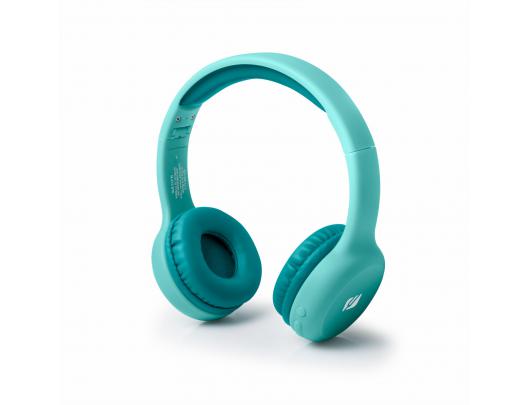 Ausinės Muse Bluetooth Stereo Kids Headphones M-215BTB	 Wireless, Over-Ear, Wireless, Blue