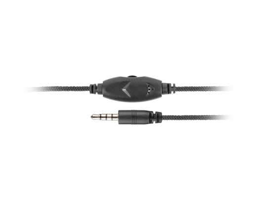 Ausinės Natec Headset Canary Go On-Ear, Microphone, Noice canceling, 3.5 mm, Black