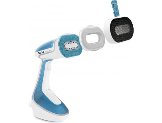 Drabužių garintuvas TEFAL DT9530E1, 4 in 1, 1700W galia, 0.02 L vandens talpa, mėlynas/baltas