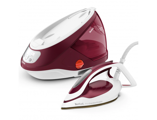 Lyginimo sistema TEFAL Ironing System Pro Express Protect GV9220E0 2600 W, 1.8 L, Auto power off, Vertical steam function, Calc-clean function, Red, 1
