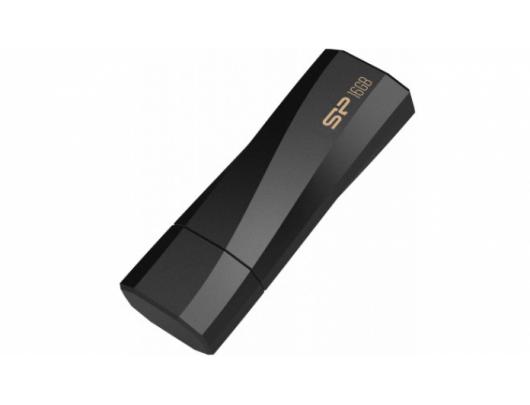 USB raktas Silicon Power USB Flash Drive Blaze Series B07 16 GB, Type-A USB 3.2 Gen 1, Black