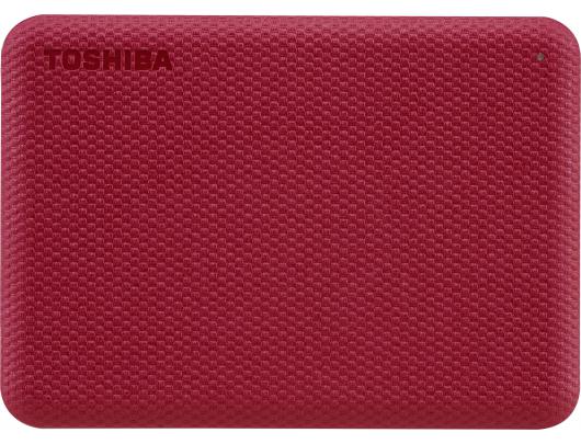 Išorinis diskas Toshiba Canvio Advance HDTCA10ER3AA 1 TB, 2.5", USB 3.2 Gen1, Red