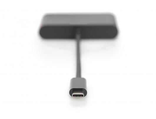Jungčių stotelė Digitus USB Type-C HDMI Multiport Adapter 	DA-70855 0.15 m, Black, USB Type-C