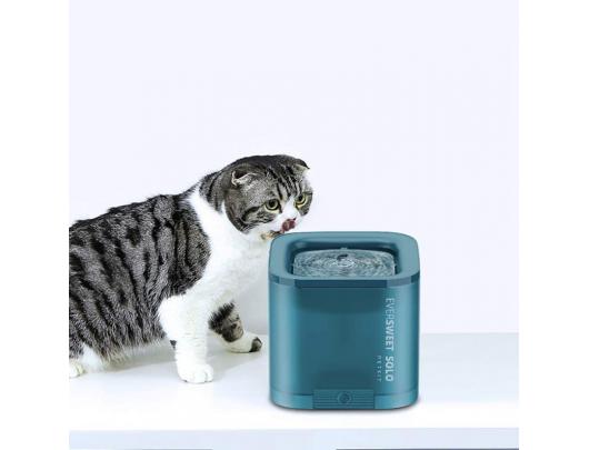 Gertuvė-fontanas PETKIT Smart Pet Drinking Fountain Eversweet Solo Capacity 1.85 L, Blue
