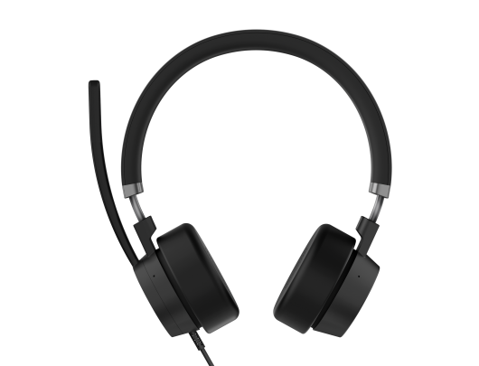 Ausinės Lenovo Go Wired ANC Headset  Built-in microphone, Black, Wired, Noice canceling