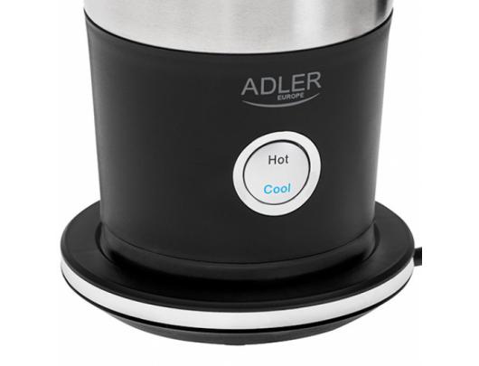 Pieno plakiklis Adler Milk frother AD 4497 600 W, Black
