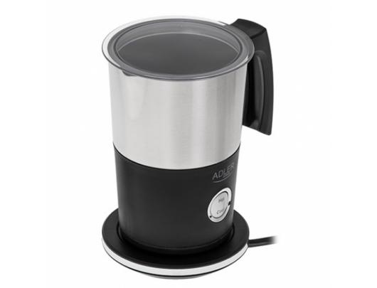Pieno plakiklis Adler Milk frother AD 4497 600 W, Black