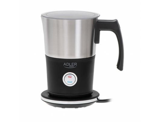 Pieno plakiklis Adler Milk frother AD 4497 600 W, Black