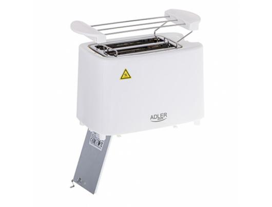 Skrudintuvas Adler Toaster AD 3223	 Power 750 W, Number of slots 2, Housing material Plastic, White