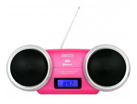 Kolonėlė Camry Audio/Speaker 	CR 1139p 5 W, Wireless connection, Pink, Bluetooth