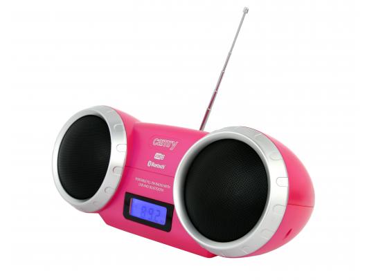 Kolonėlė Camry Audio/Speaker 	CR 1139p 5 W, Wireless connection, Pink, Bluetooth