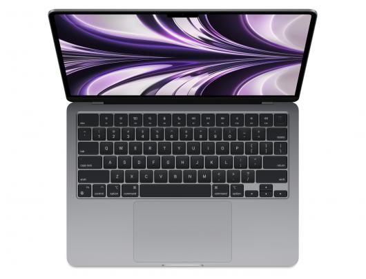Nešiojamas kompiuteris Apple MacBook Air Space Grey, 13.6", IPS, 2560x1664, Apple M2, 8GB, SSD 256GB, Apple M2 8-core GPU, Without ODD, macOS, 802.11