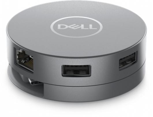 Jungčių stotelė Dell 6-in-1 USB-C Multiport Adapter DA305 0.12 m, Grey, USB Type-C