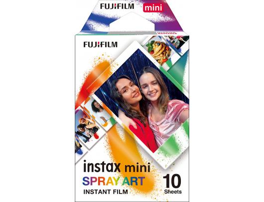 Momentinis foto popierius Fujifilm Instax Mini Art Spray Sheet 54x86 mm