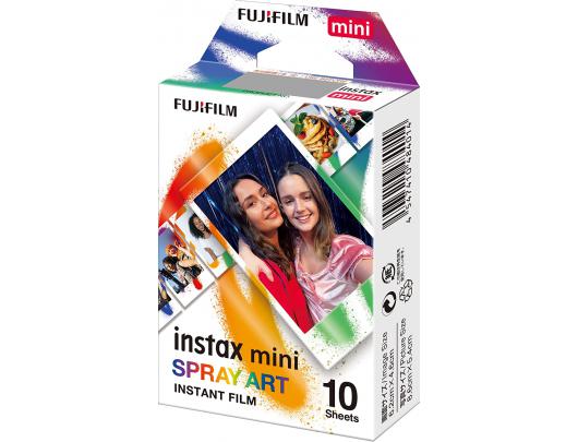 Momentinis foto popierius Fujifilm Instax Mini Art Spray Sheet 54x86 mm