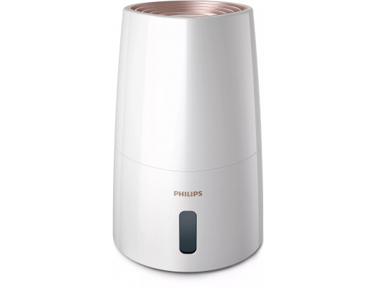 Oro drėkintuvas Philips HU3916/10, 25 W, 3 L, iki 45 m², NanoCloud, 300 ml/val., baltas/rožinis auksas.
