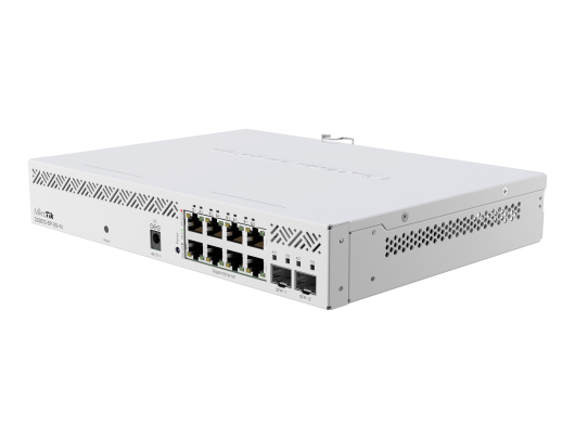 Maršrutizatorius MikroTik Cloud Router Switch 	CSS610-8P-2S+IN No Wi-Fi, Router Switch, Rack Mountable, 10/100/1000 Mbit/s, Ethernet LAN (RJ-45) port