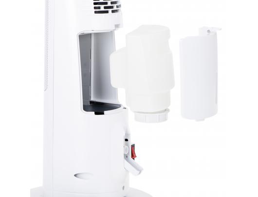 Šildytuvas su drėkintuvu Adler AD 7730 Ceramic, 2200 W, Number of power levels 2, Suitable skirtas rooms up to 25 m², White