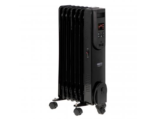 Šildytuvas Camry Oil-Filled Radiator with Remote Control CR 7812	 Oil Filled Radiator 1500 W Number of power levels 3 Black