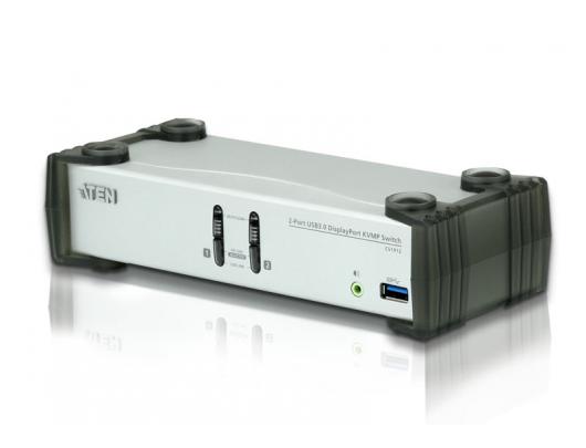 Komutatorius Aten CS1912 2-Port USB 3.0 DisplayPort KVMP™ Switch (Cables included)
