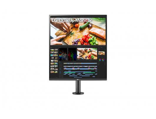 Monitorius LG DualUp Monitor 28MQ780 27.6", IPS,  SDQHD, 2560x2880, 16:18, 5 ms, 300 cd/m², Black, 60 Hz, HDMI ports quantity 2