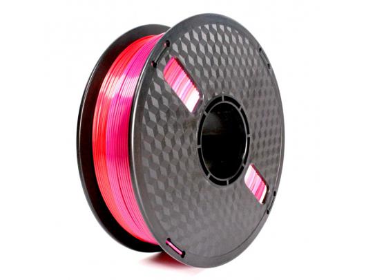 Flashforge Filament, PLA Silk Rainbow 3DP-PLA-SK-01-RP	 1.75 mm diameter, 1kg/spool, Red/Purple