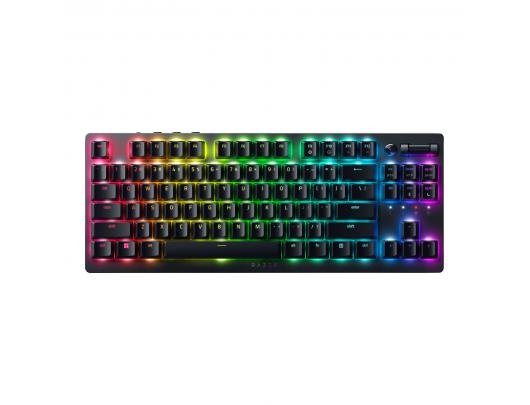 Klaviatūra Razer Gaming Keyboard Deathstalker V2 Pro Tenkeyless RGB LED light, US, Wireless, Black, Optical Switches (Linear)