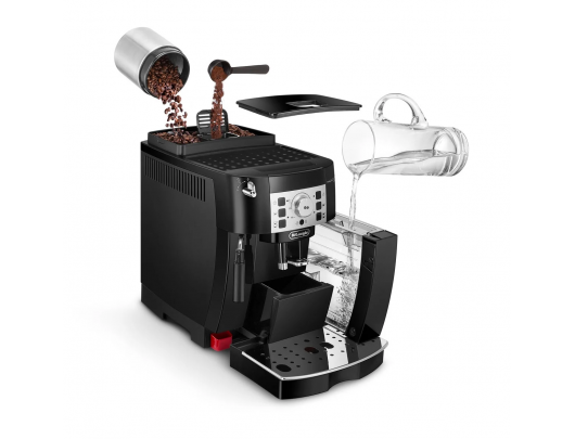 Kavos aparatas Delonghi Coffee Maker ECAM22.112.B Magnifica S Pump pressure 15 bar Built-in milk frother Automatic 1450 W Black