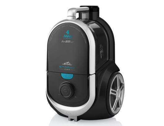 Dulkių siurblys ETA Vacuum cleaner ETA151790010 Stormy Car Bagless, Power 800 W, Dust capacity 2.2 L, Black