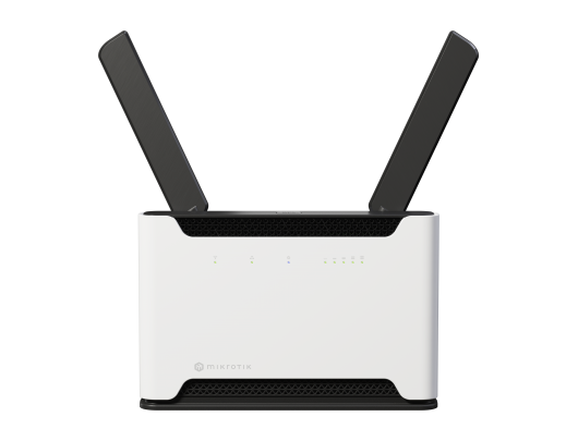 Maršrutizatorius MikroTik Chateau LTE18 ax S53UG+5HaxD2HaxD-TC&EG18-EA 802.11ax, 574 Mbit/s (2.4 GHz) / 1200 Mbit/s (5 GHz) Mbit/s, Ethernet LAN (RJ-