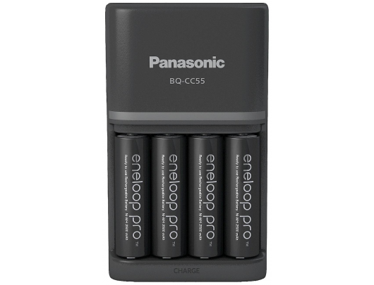 Įkroviklis Panasonic Battery Charger ENELOOP Pro K-KJ55HCD40E AA/AAA, 2 hours