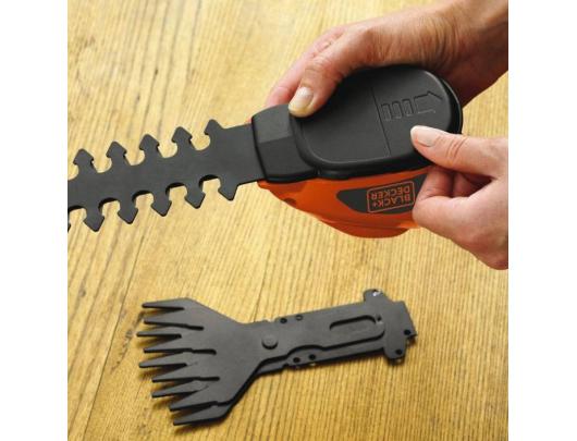 Krūmapjovė ir žolės žirklės BLACK & DECKER GSL700KIT-QW 7 V 1.2 Ah
