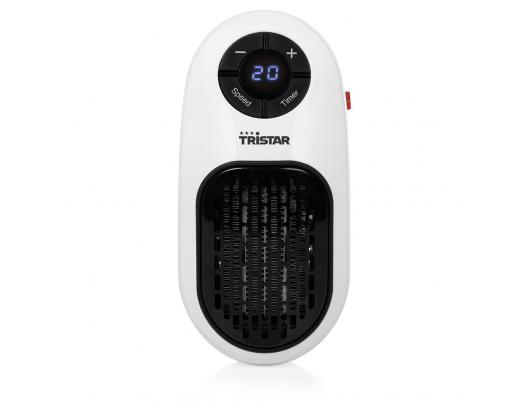 Šildytuvas Tristar Plug Heater KA-5084 Ceramic, 400 W, Skirta kambariams iki 25 m², White