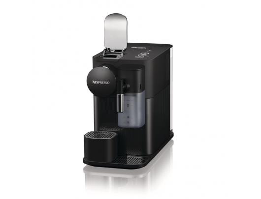 Kapsulinis kavos aparatas Delonghi EN510.B Lattissima One skirtas Nespresso kapsulėms, su pieno plakikliu, juodas