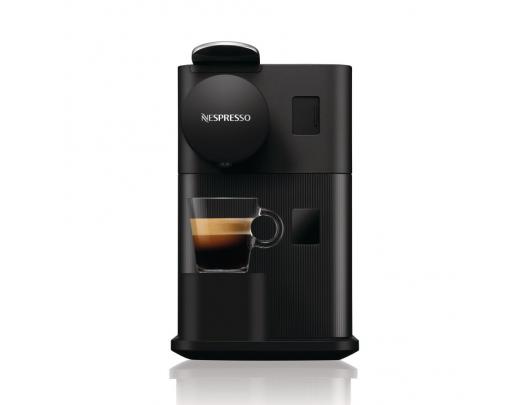 Kapsulinis kavos aparatas Delonghi EN510.B Lattissima One skirtas Nespresso kapsulėms, su pieno plakikliu, juodas
